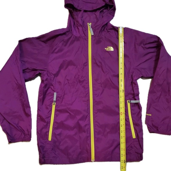 The North Face HYDRENALITE Girls XL 18 Purple Athletic Running WindBreaker TNF - Picture 4 of 13